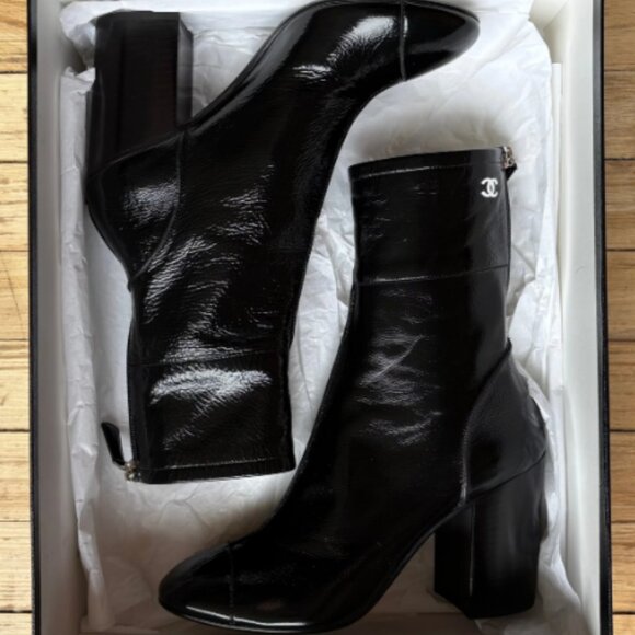 Chanel Ankle Boots in black - Women's Size: 39, US 9 - Picture 7 of 7